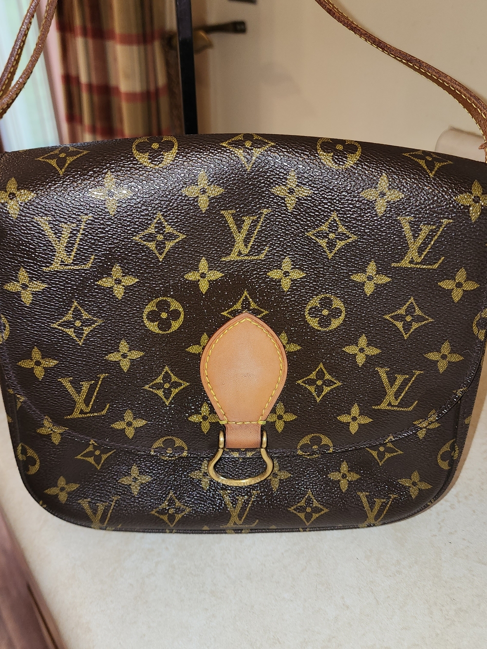 Auth Louis Vuitton Monogram Saint Cloud GM Shoulder Bag - Picture 2 of 16